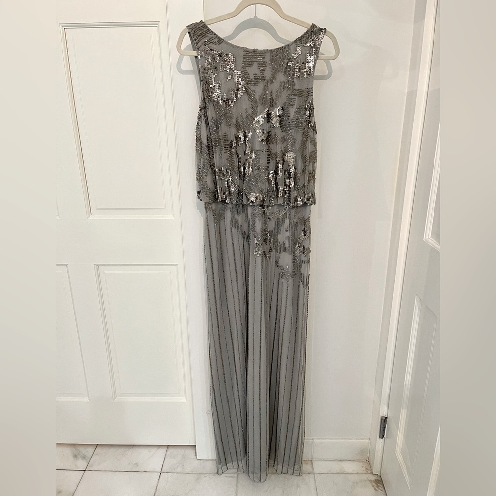 Marina sequin gown. Size 12 BUT FITS 8 - Picture 1 of 4